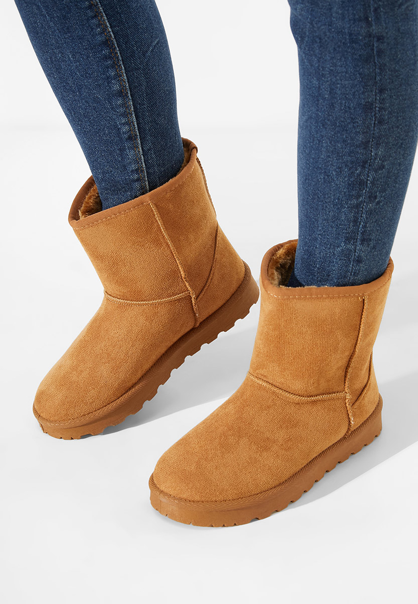 Camelové dámské zimní boty Celesa