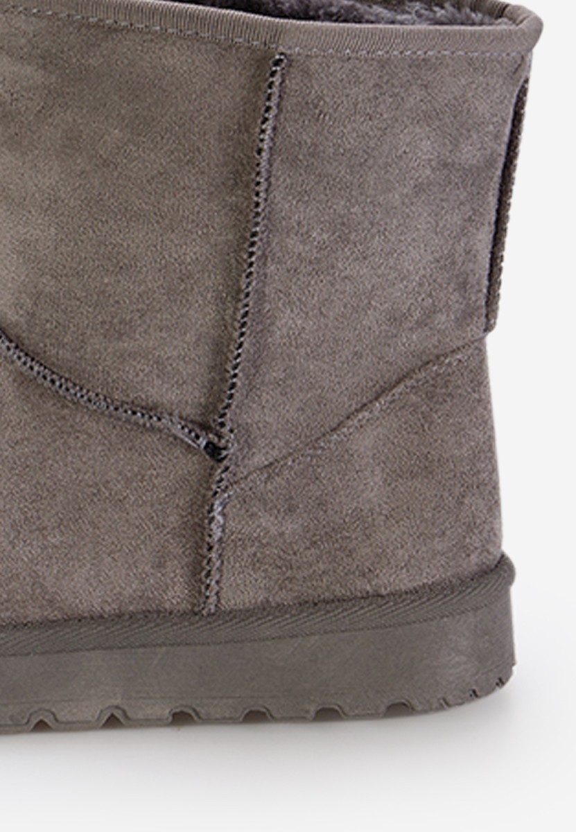 Šedé dámské zimní boty Celesa