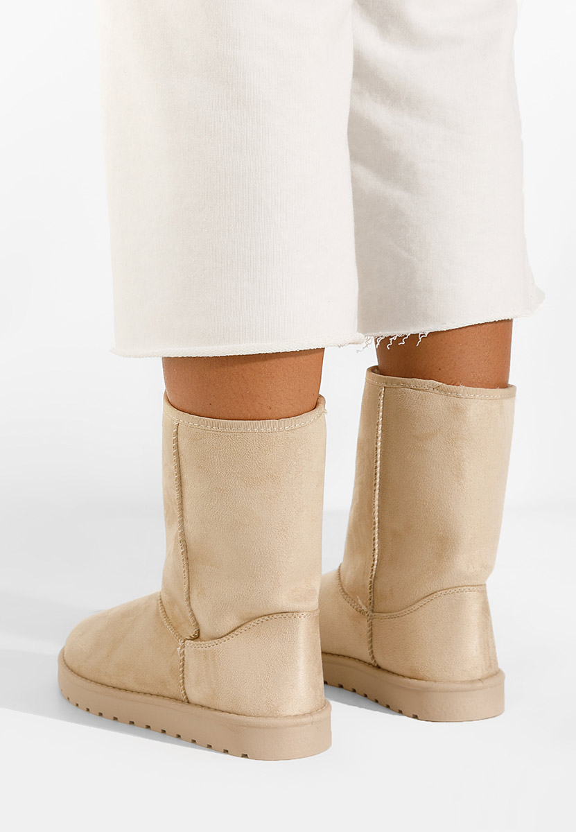 Béžové dámské válenky Anora