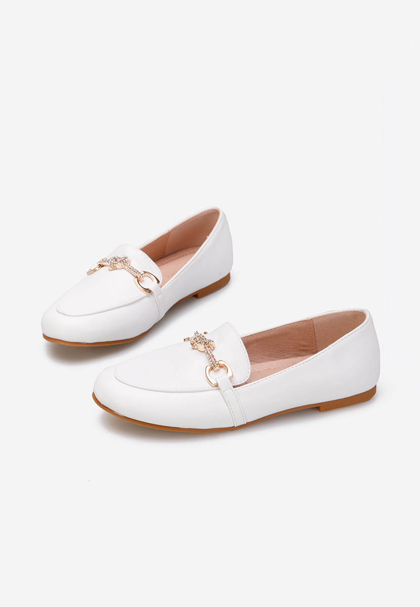 Bílé dětské mokasíny Heaven A