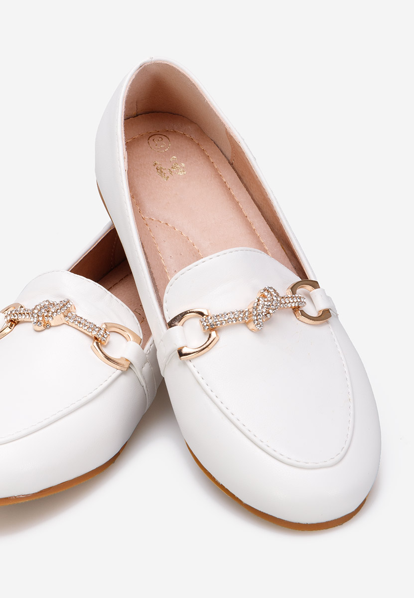 Bílé dětské mokasíny Heaven A