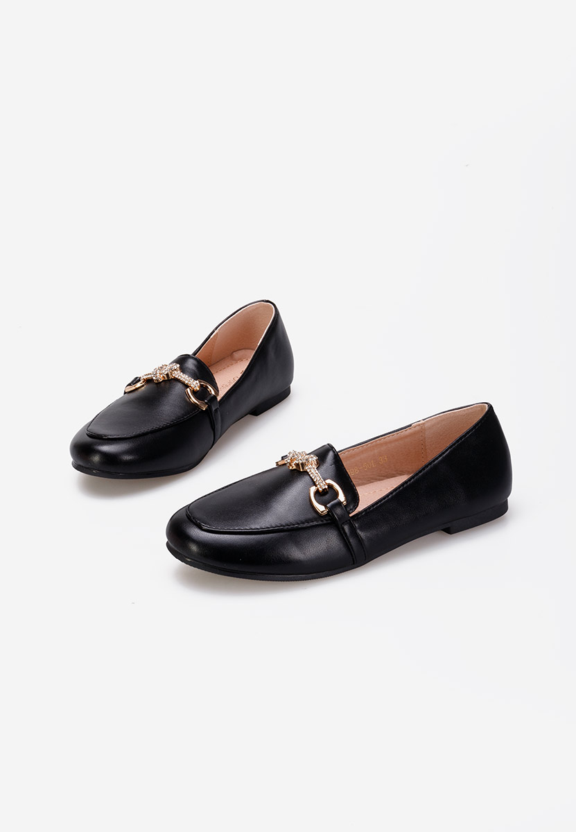 Černé dětské mokasíny Heaven A