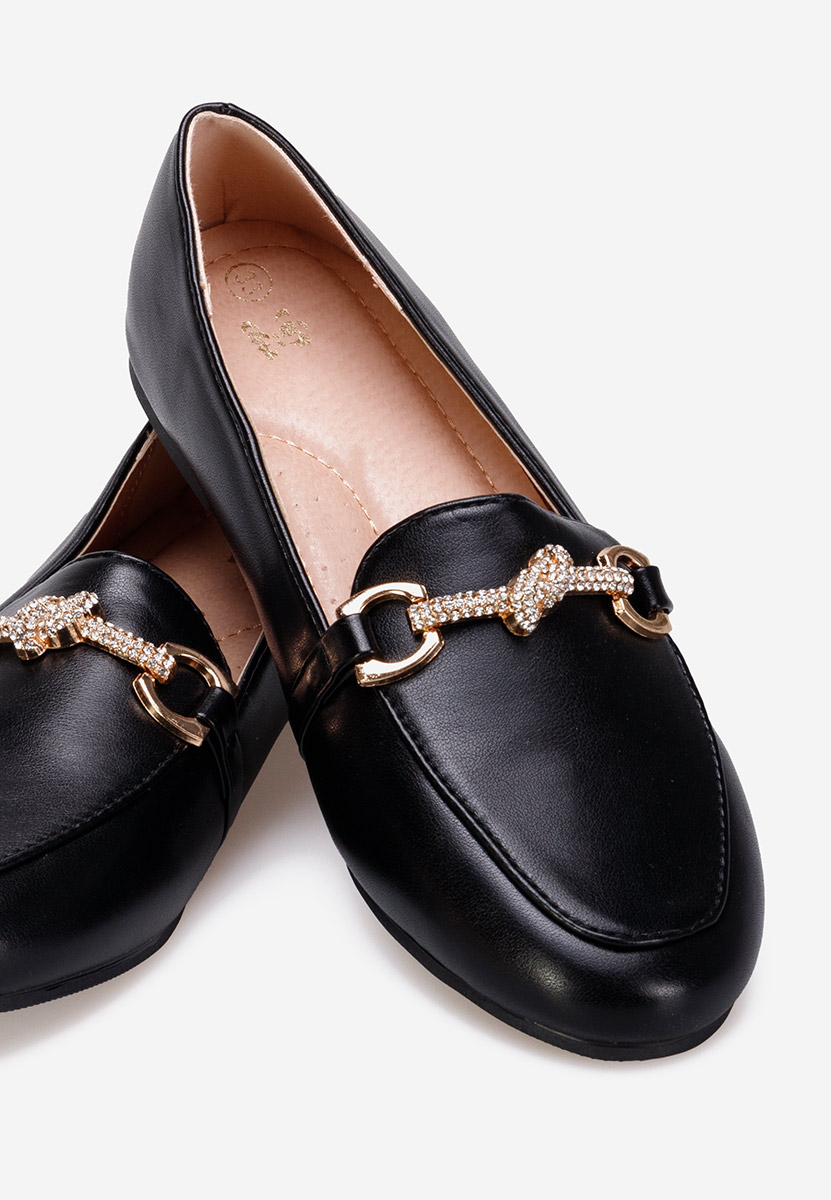 Černé dětské mokasíny Heaven A