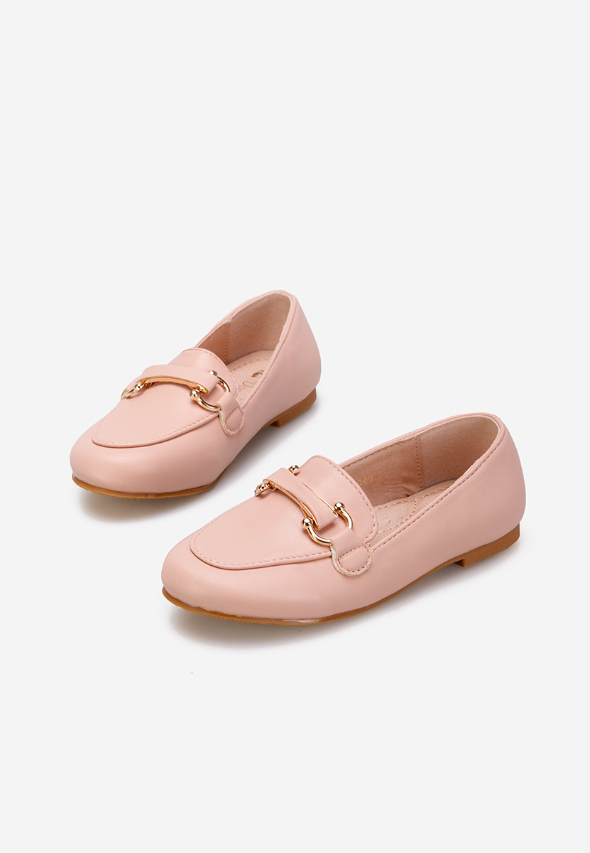 Ružové dívčí mokasíny Prestige A