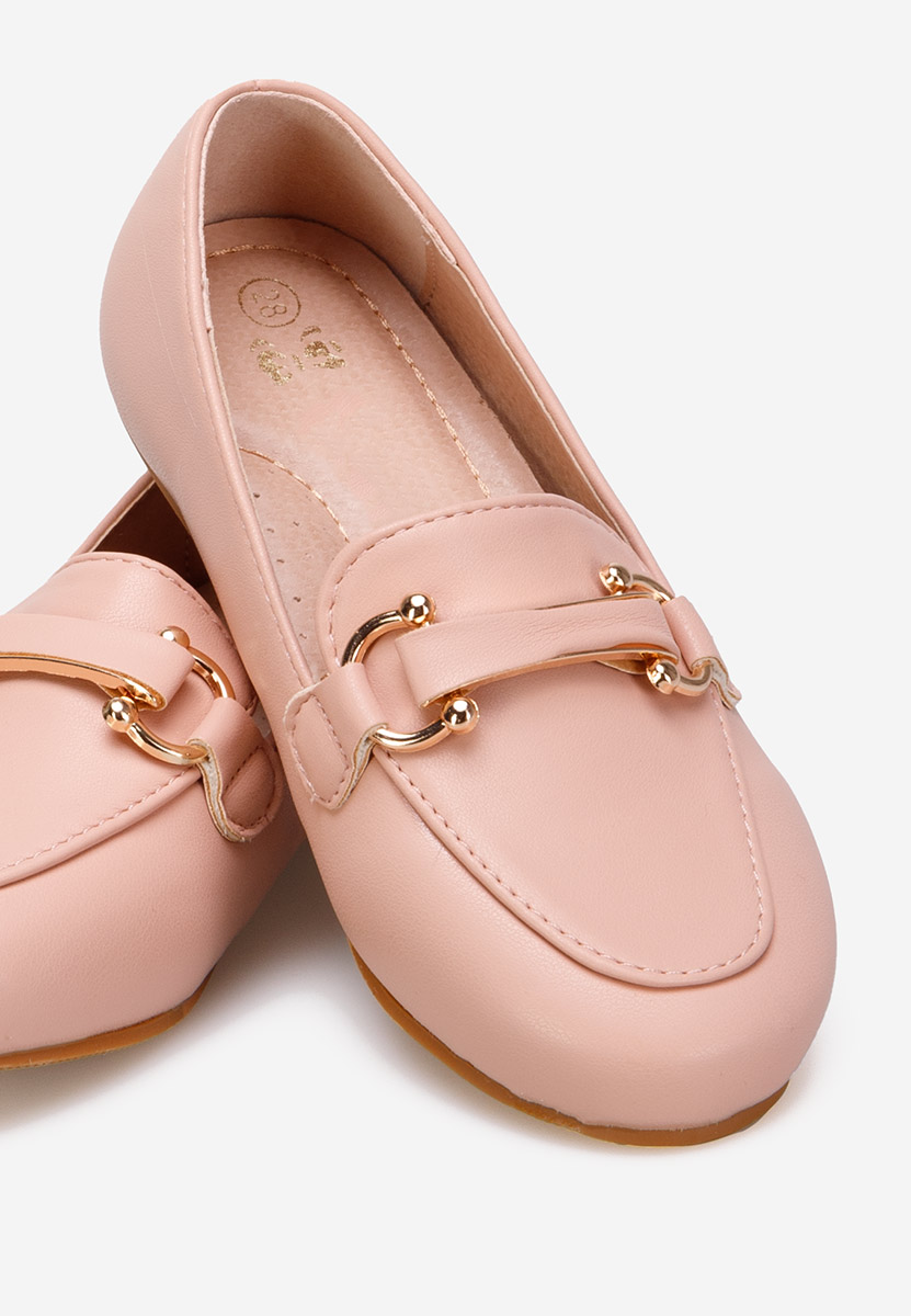 Ružové dívčí mokasíny Prestige A