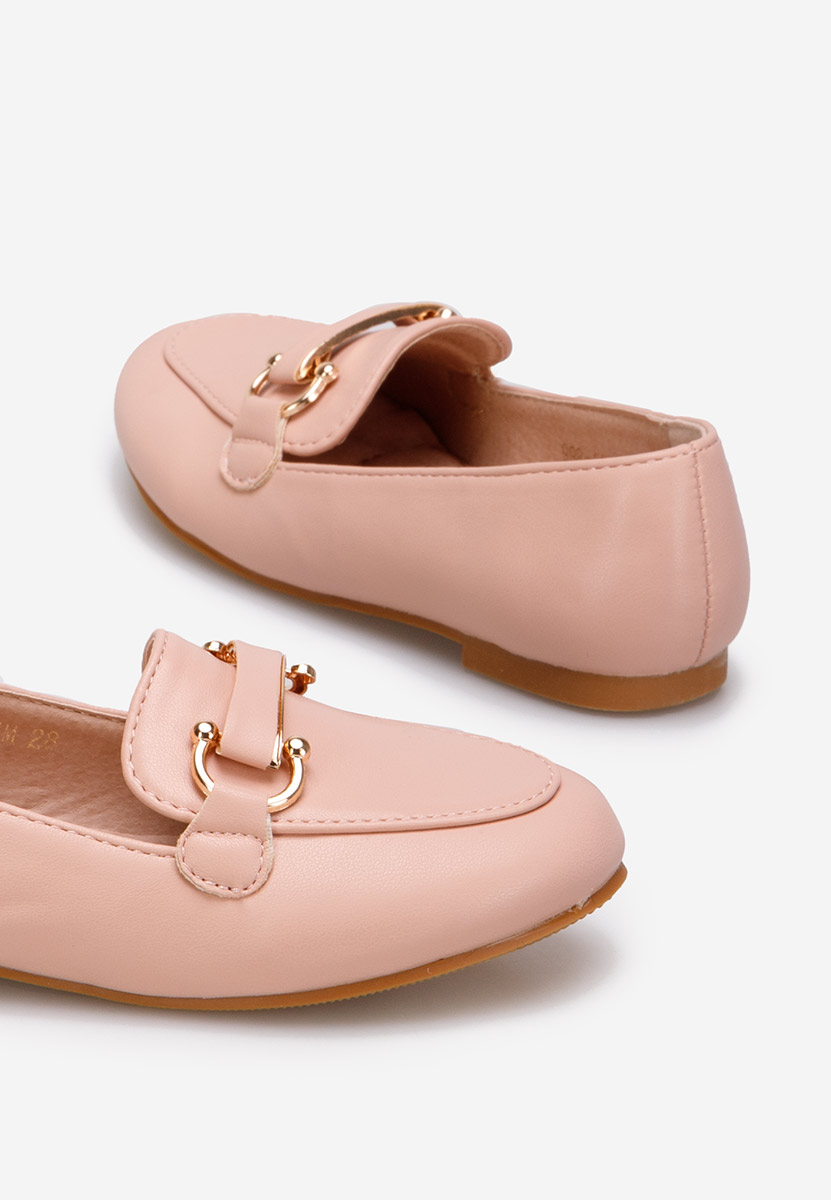 Ružové dívčí mokasíny Prestige A