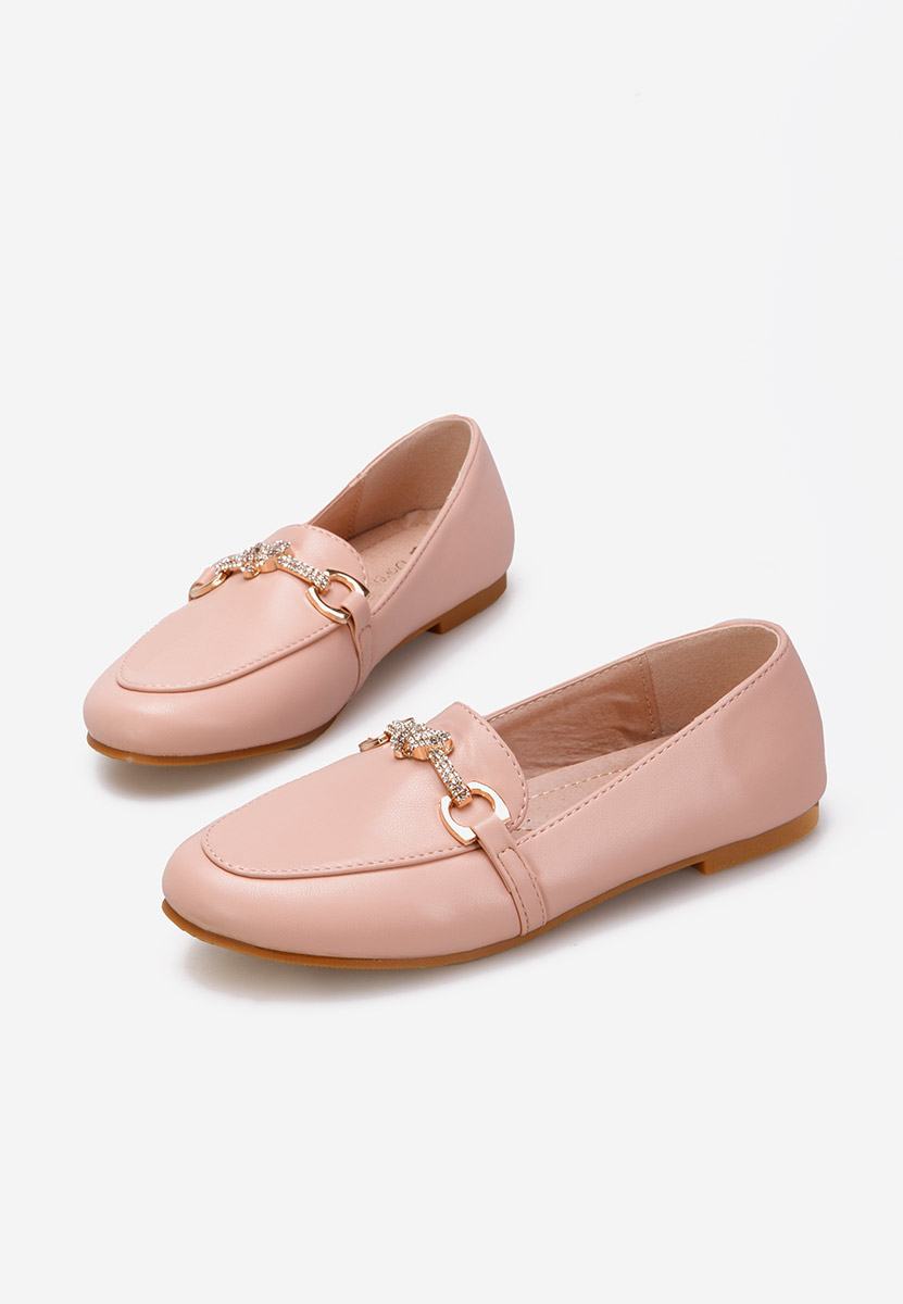 Ružové dětské mokasíny Heaven A