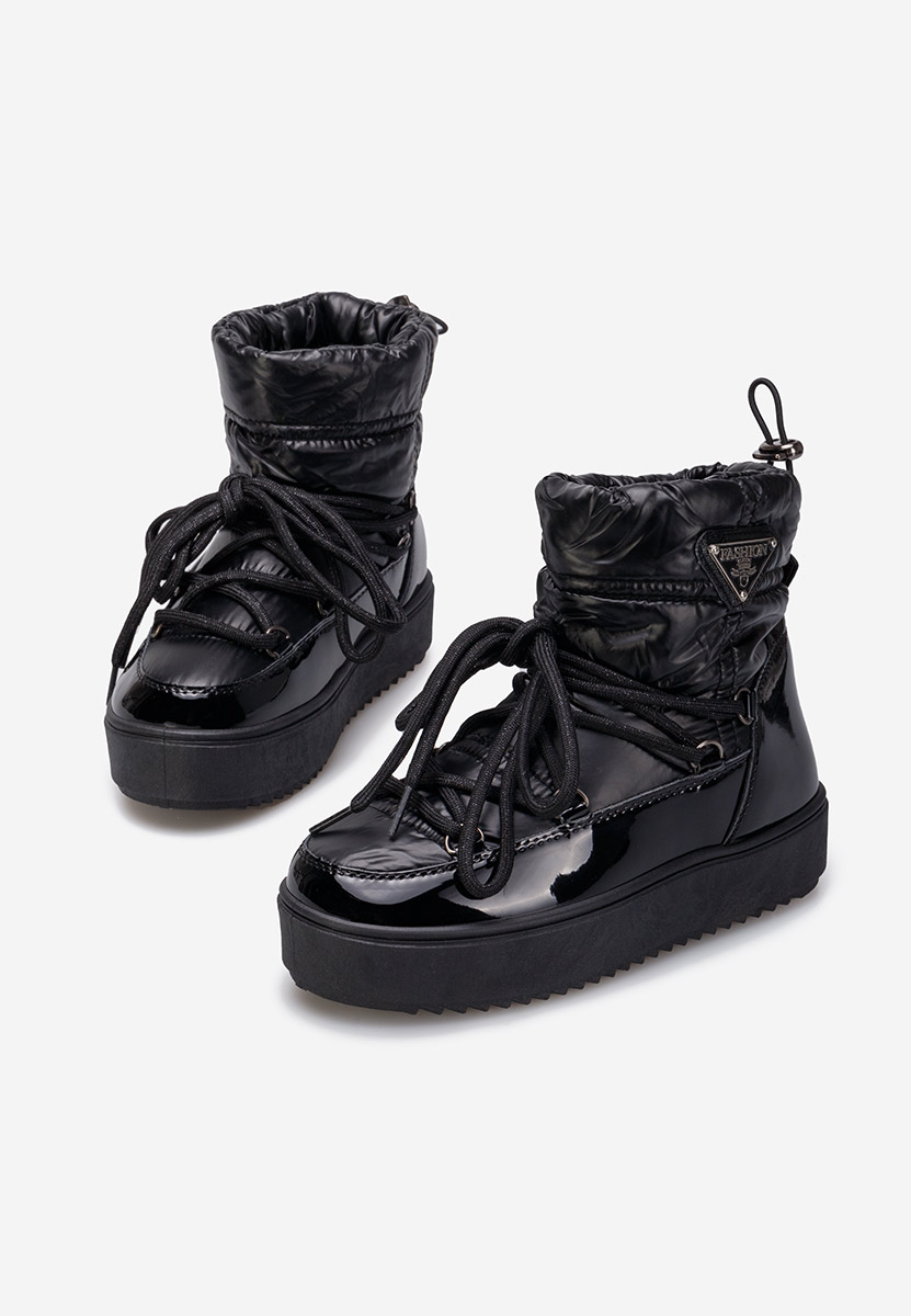 Černé dětské sněhule Painel