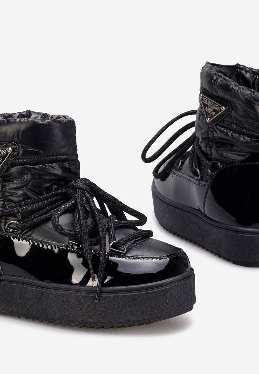 Černé dětské sněhule Painel