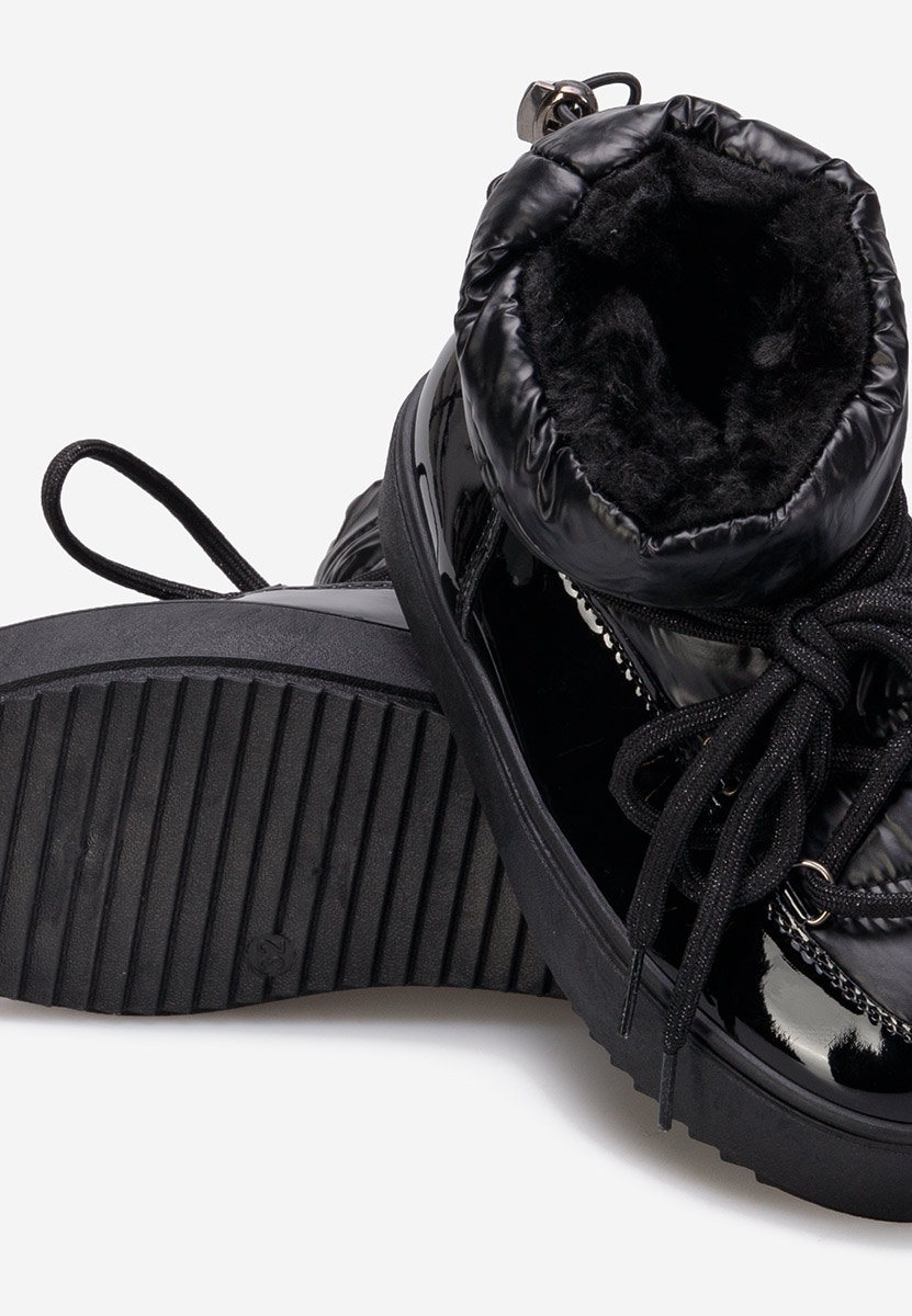 Černé dětské sněhule Painel