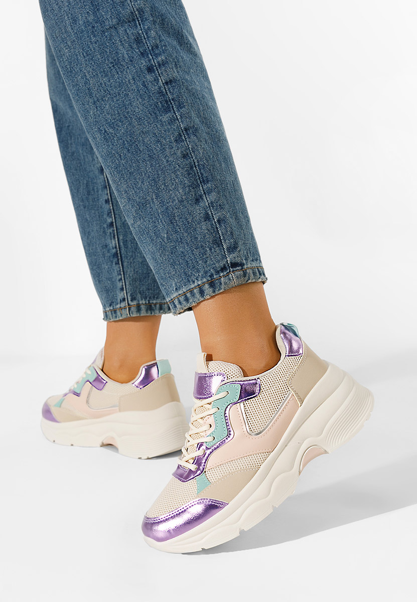 Béžové dámské tenisky Elesia