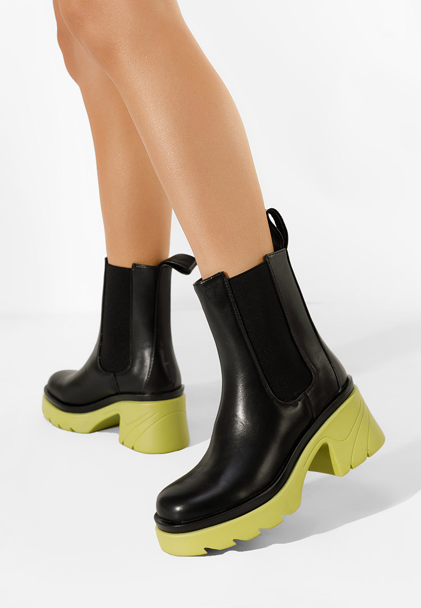 Žlutá dámské kotníkové boty Kaylin V3