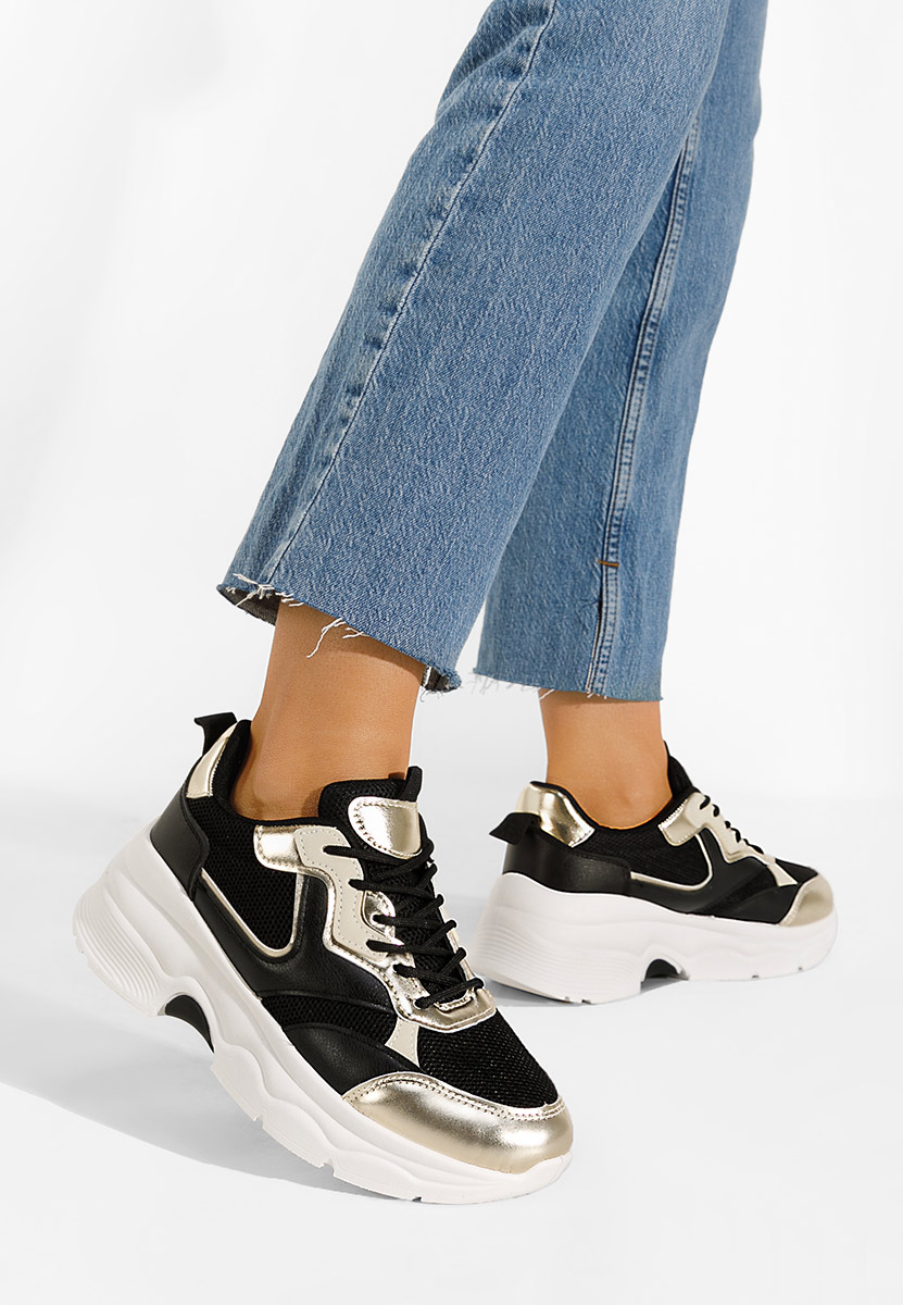 Černé dámské tenisky Elesia