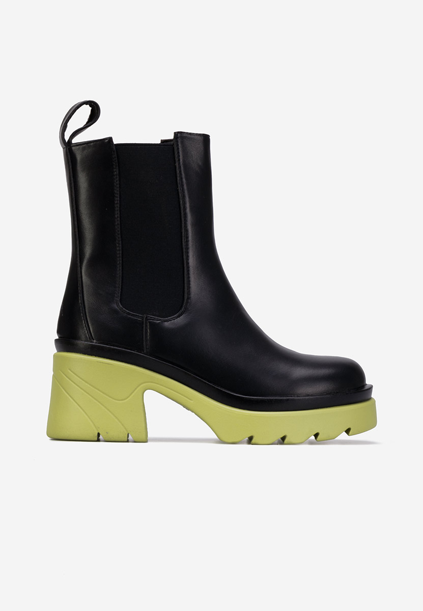 Žlutá dámské kotníkové boty Kaylin V3