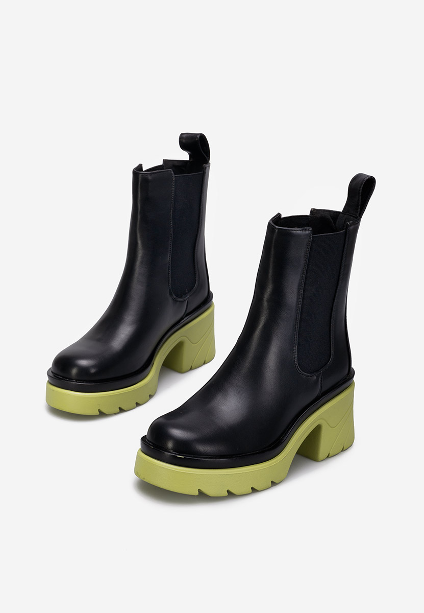 Žlutá dámské kotníkové boty Kaylin V3