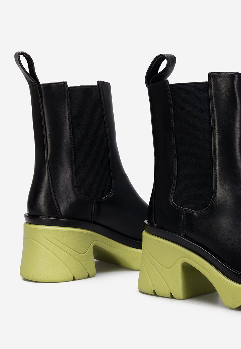 Žlutá dámské kotníkové boty Kaylin V3