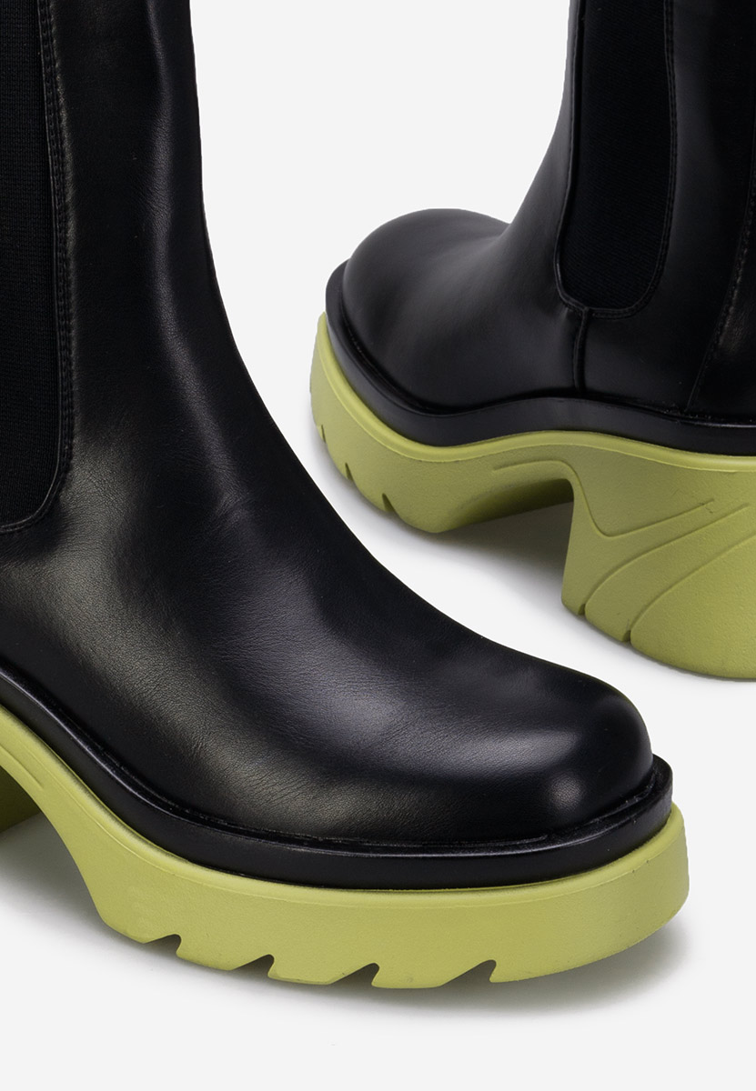 Žlutá dámské kotníkové boty Kaylin V3