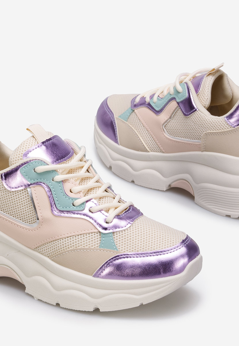 Béžové dámské tenisky Elesia