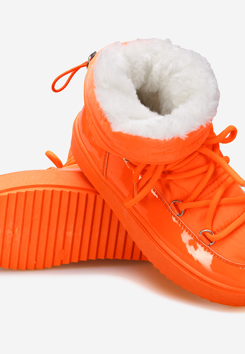 Oranžové dievčenské sněhule Painel