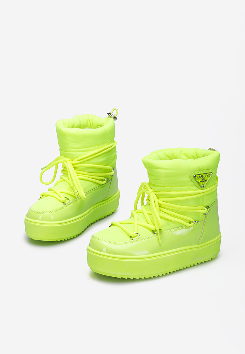 Zelené dievčenské sněhule Painel