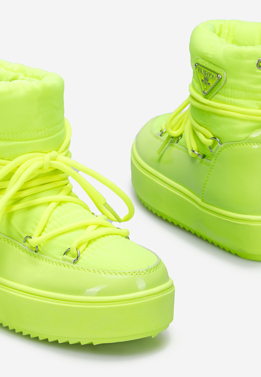 Zelené dievčenské sněhule Painel