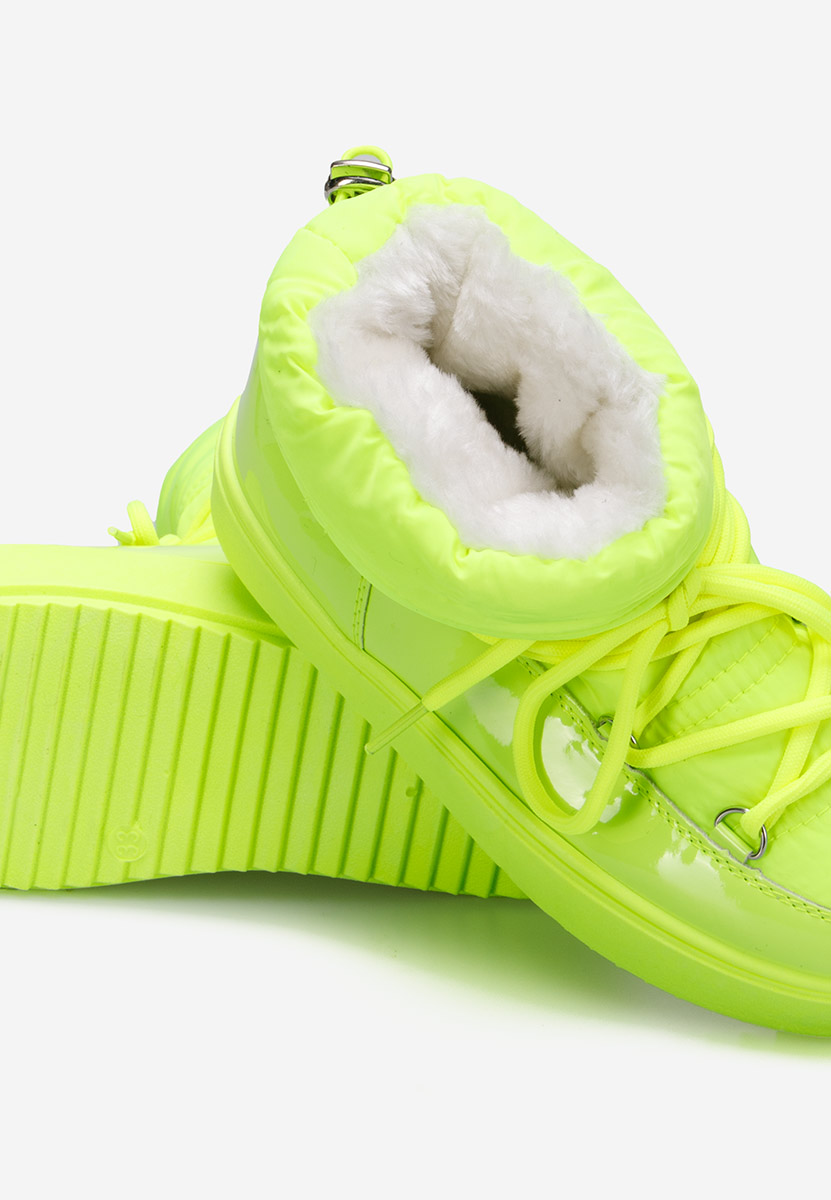 Zelené dievčenské sněhule Painel