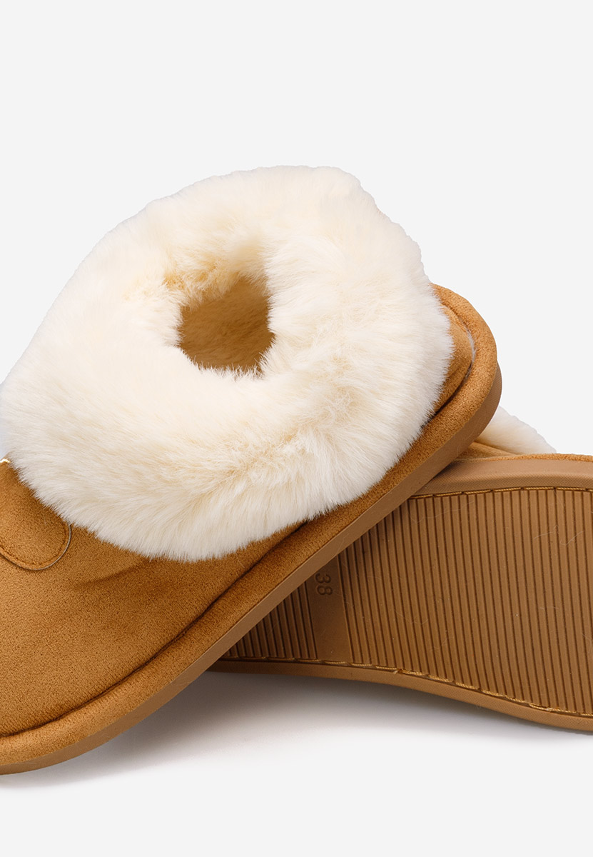 Camelové domácí pantofle Olaria