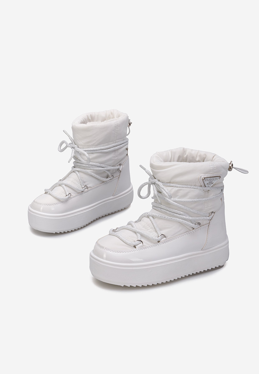 Bílé dětské sněhule Painel