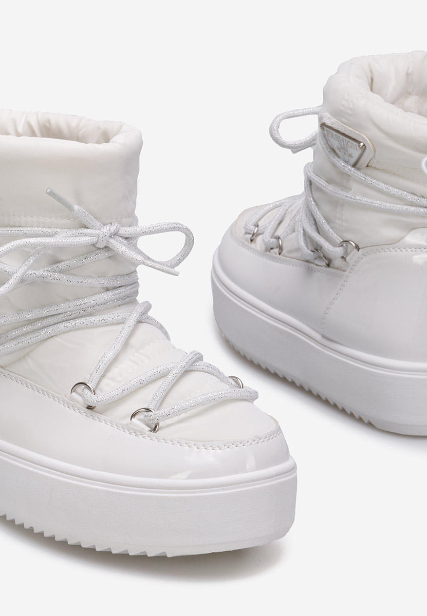 Bílé dětské sněhule Painel