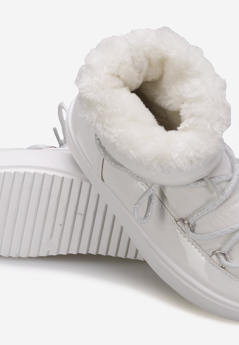 Bílé dětské sněhule Painel