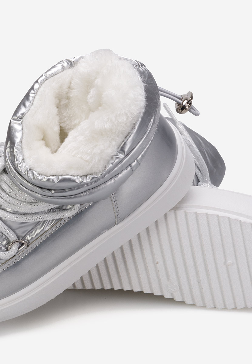 Stribrné dievčenské sněhule Painel