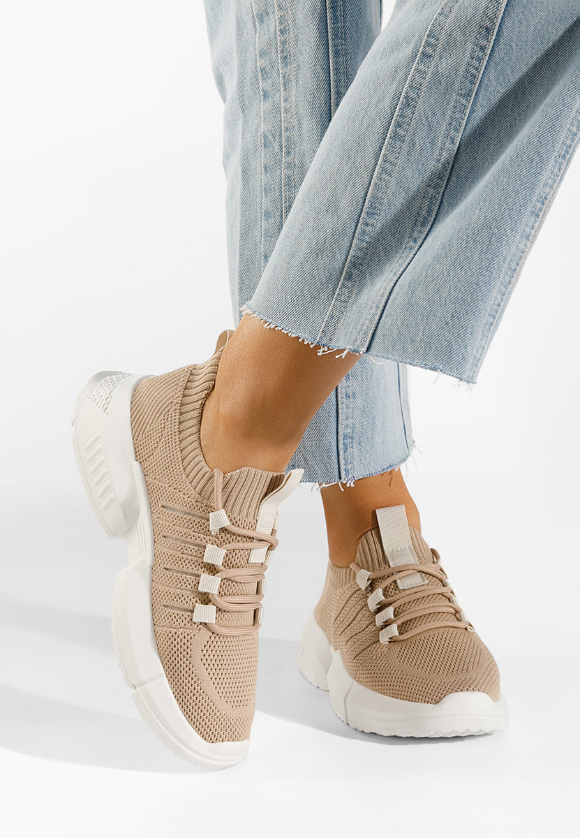 Khaki dámské tenisky Shaida