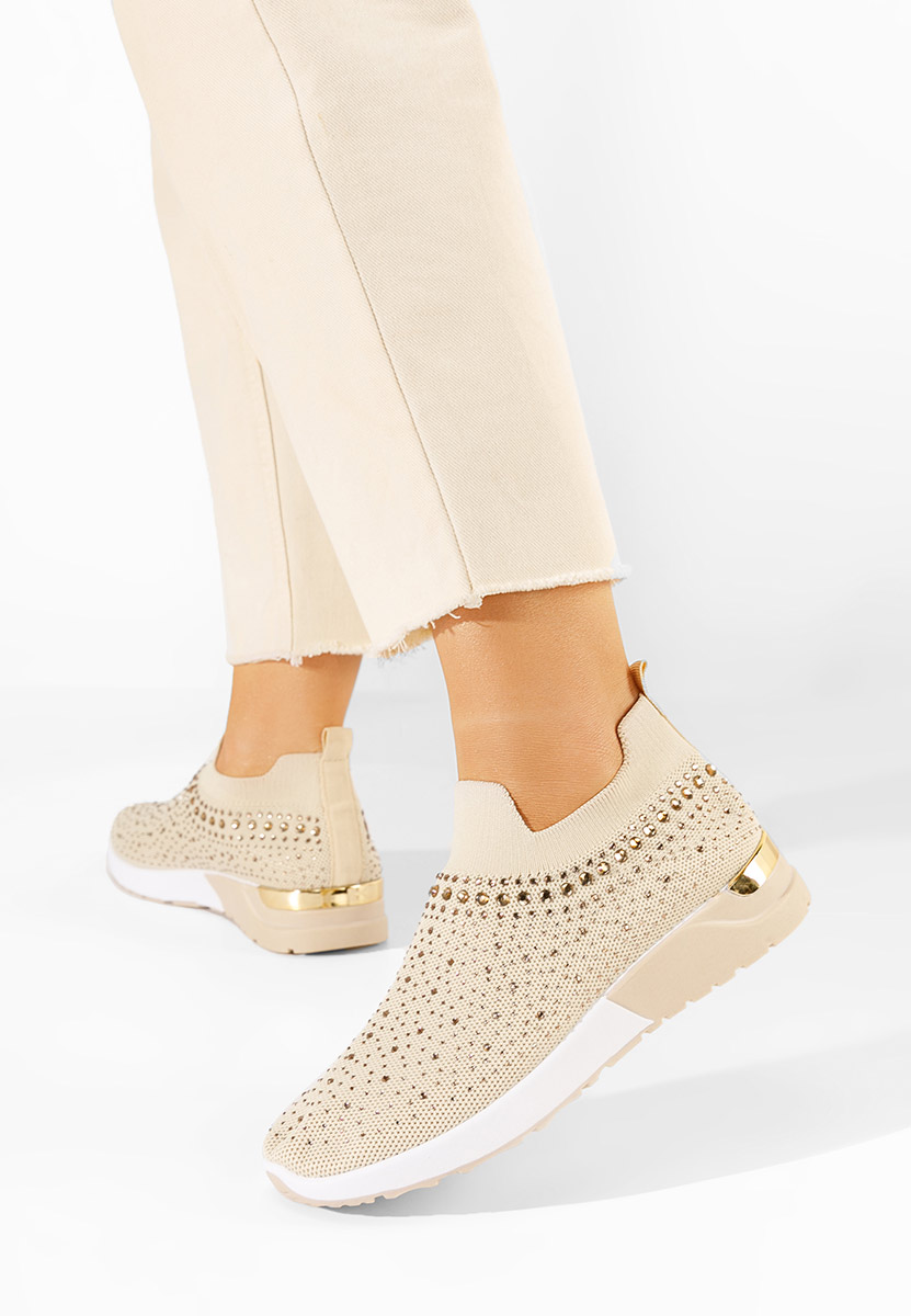 Béžové dámské tenisky Marcie