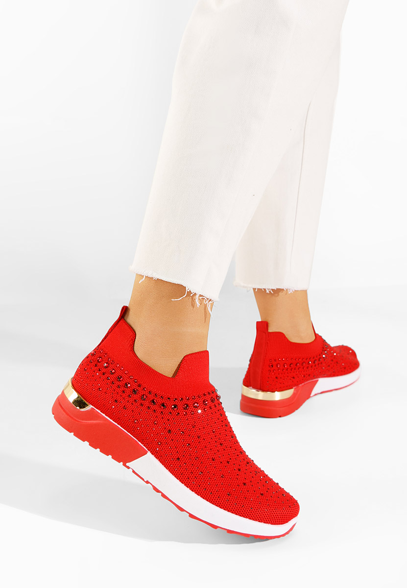 Červené dámské tenisky Marcie