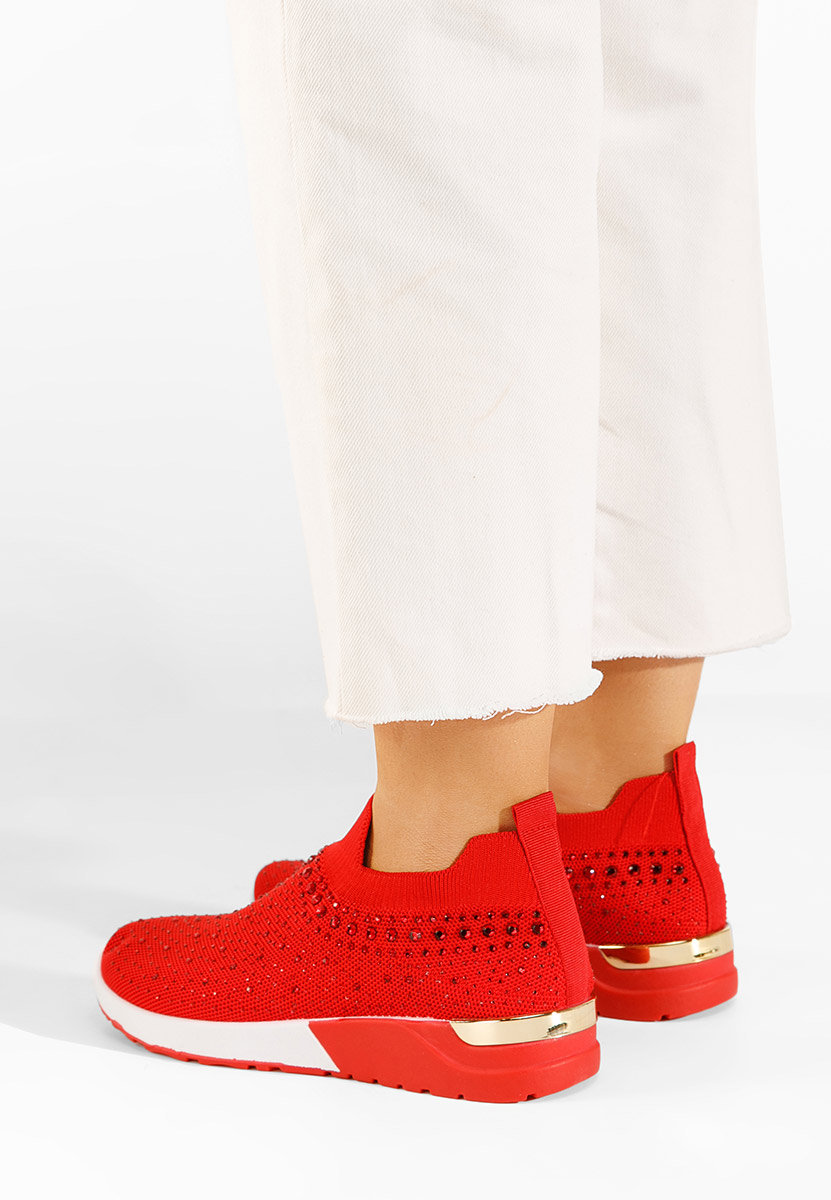 Červené dámské tenisky Marcie