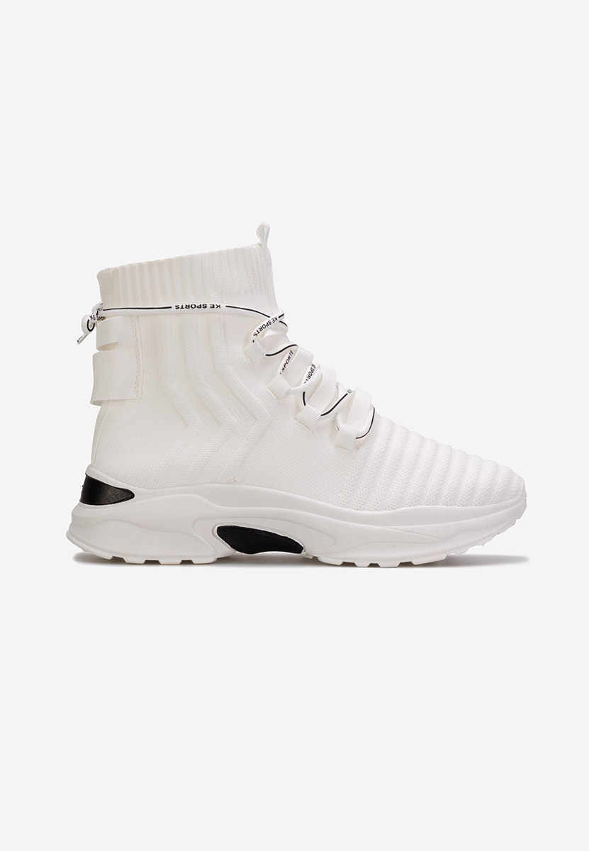 Bílé ponožkové tenisky Karrie