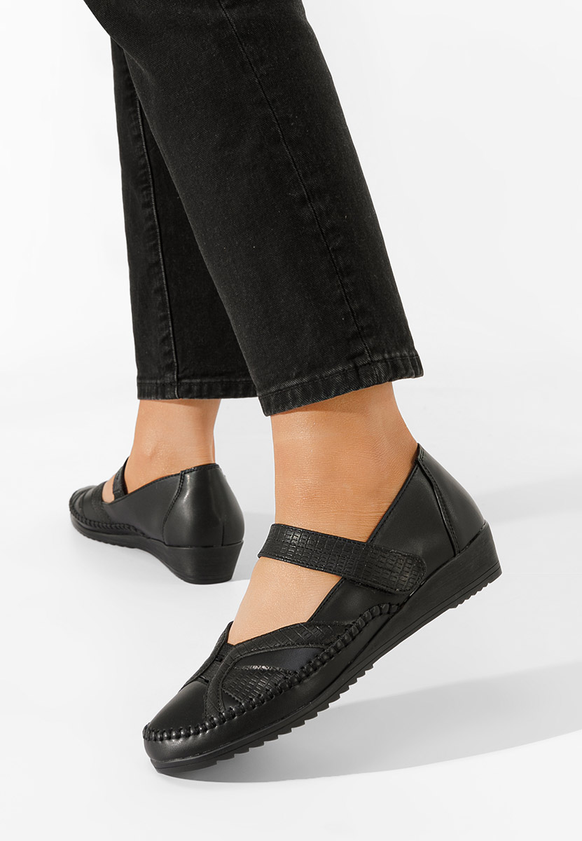 Černé dámské baleríny Giorgina