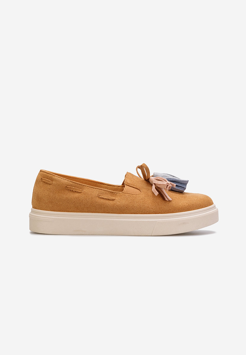 Camelové dámské espadrilky Graziela