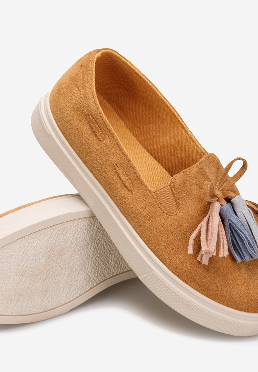 Camelové dámské espadrilky Graziela
