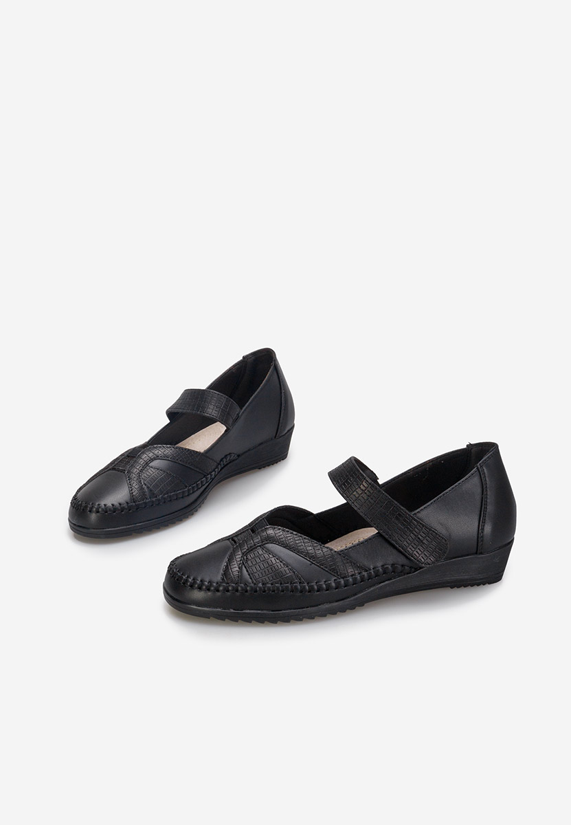 Černé dámské baleríny Giorgina