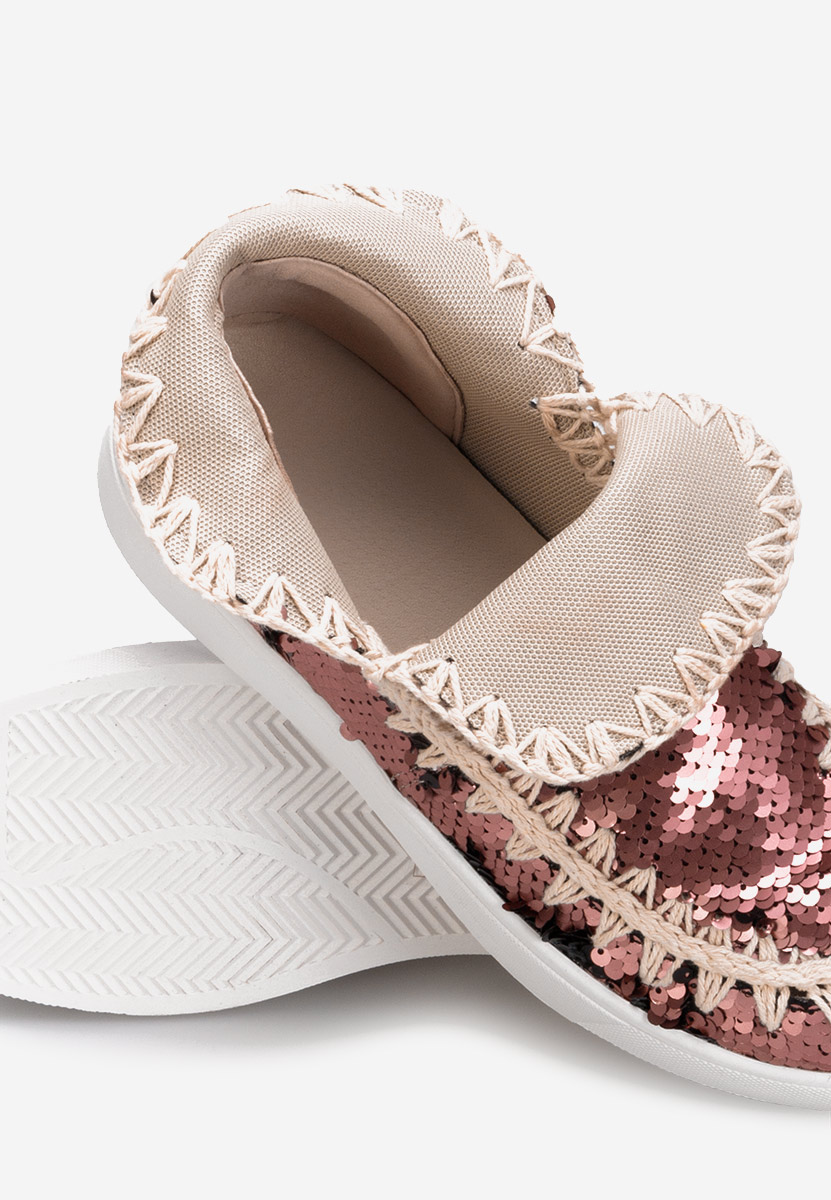 Ružové dámské kotníková obuv Azna