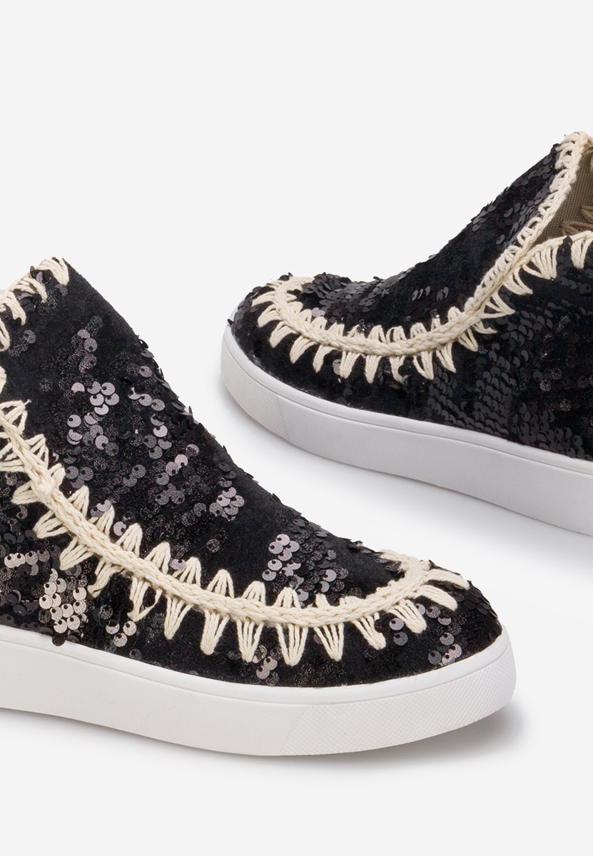 Černé dámské kotníková obuv Azna V4