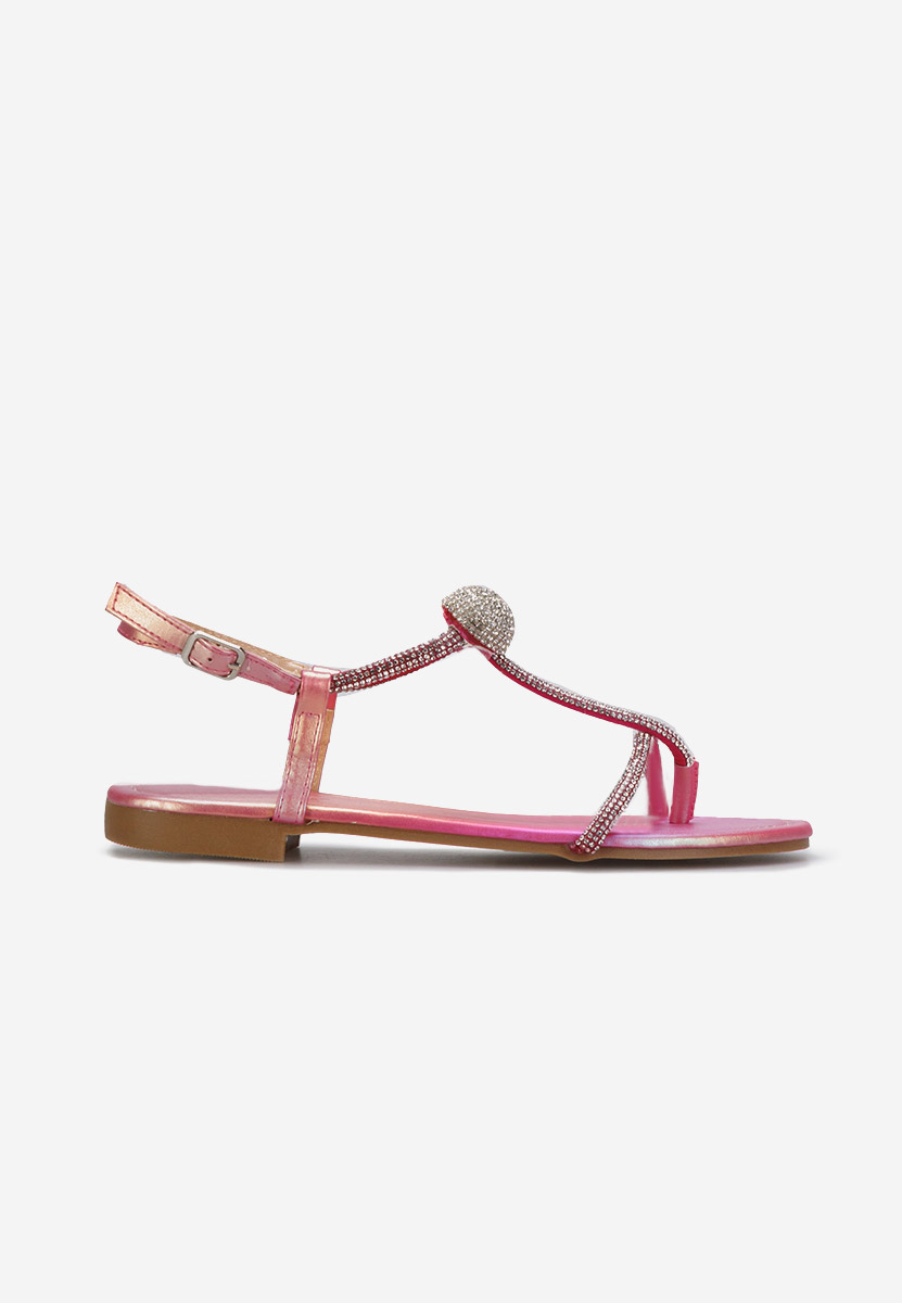 Ružové dámské sandály Zornia