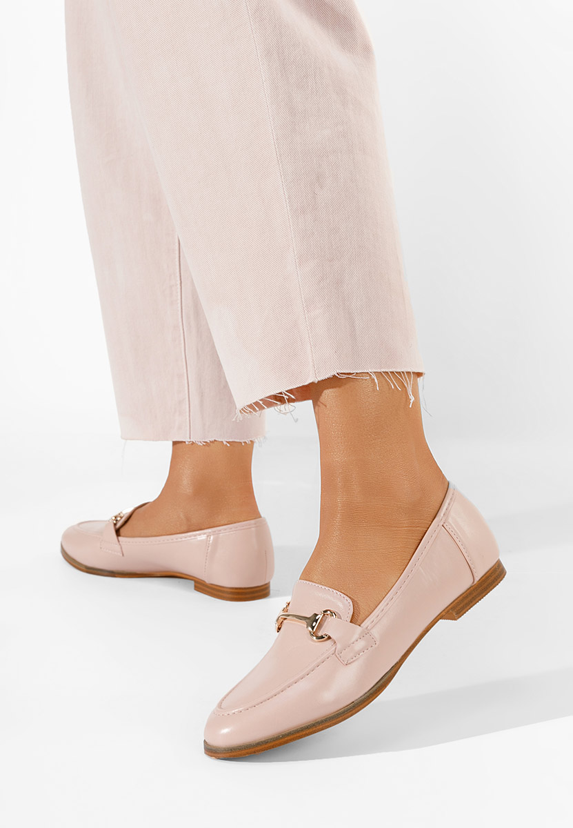 Ružové dámské mokasíny Casica