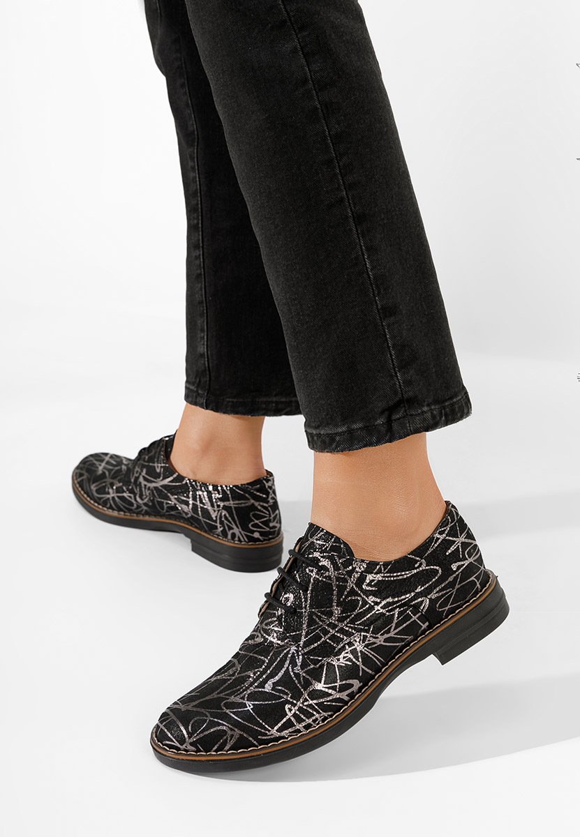 Viacfarebné kožené derby dámske Otivera V12