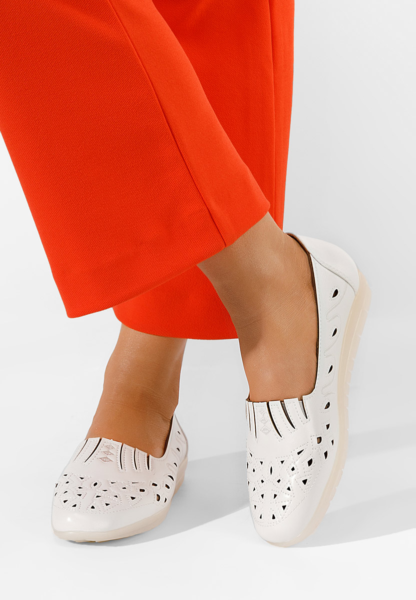 Bílé dámské espadrilky Miglia