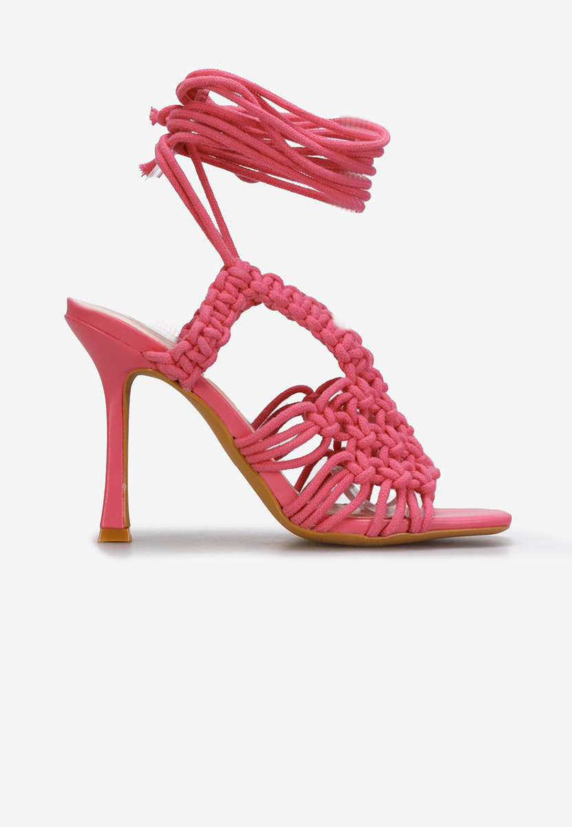 Fuchsiové dámské sandály Lilith
