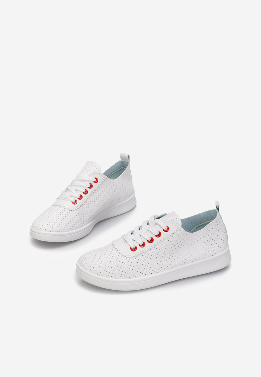 Bílé dámské polobotky Calista V3