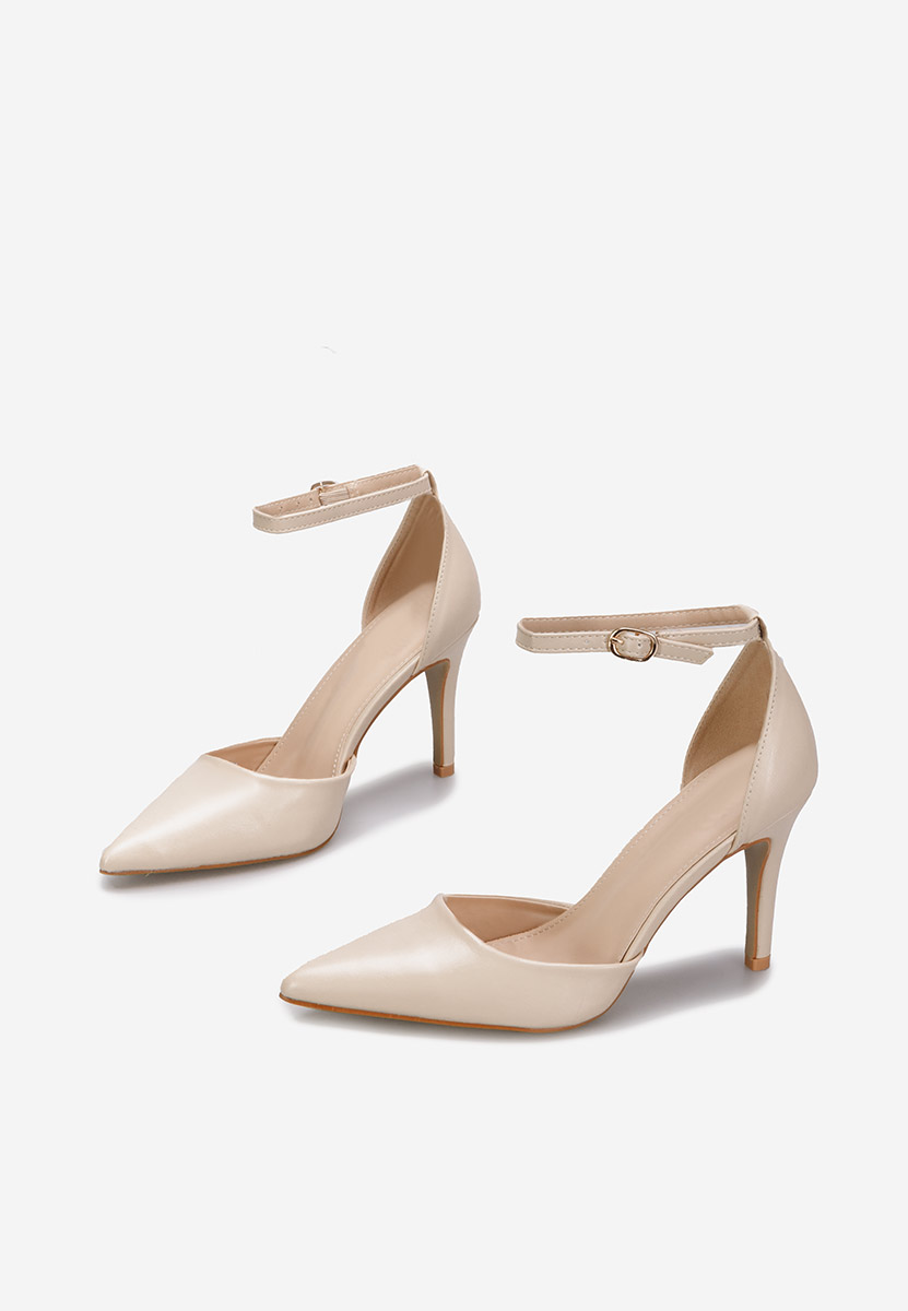 Béžové lodičky do špičky Allegria