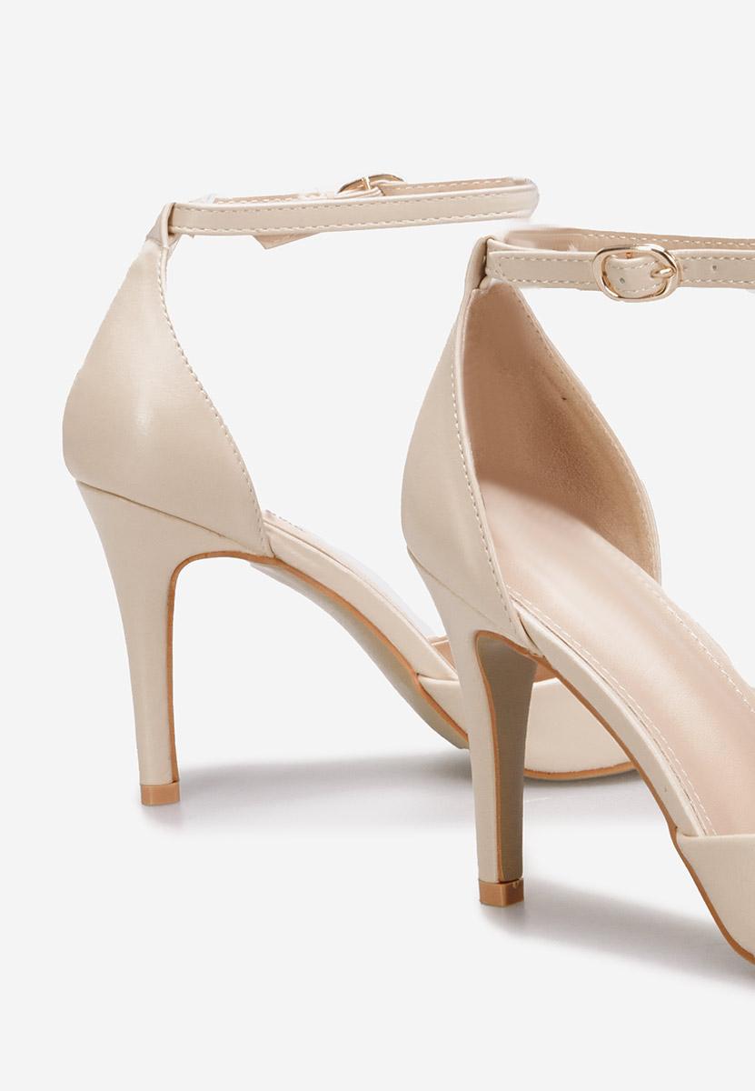 Béžové lodičky do špičky Allegria